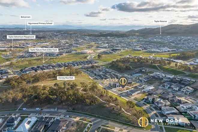 671 m2 Block in Taylor - Reserve Facing - Near Parkland