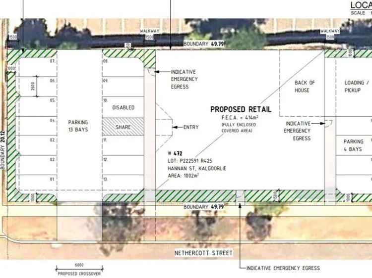 Commercial Property for Lease - Hannan Street, Kalgoorlie-Boulder