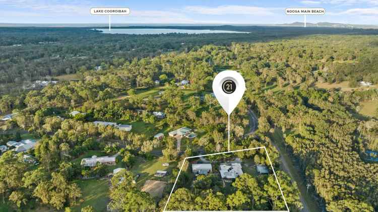 Spacious 3 Bedroom Family Home On 2.25 Acres In Cooroibah