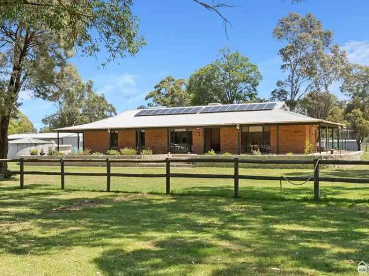 5.95 Acre Rural Property with Home, Workshop, Stables and More