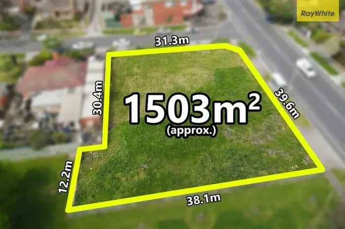 Rare 1507sqm* Commercial 1 Zone (C1Z) Land Parcel with Commanding Corner Frontage