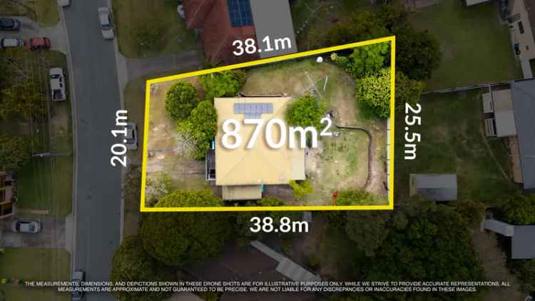 Massive Development Potential with 870m2 Medium Density Zoning