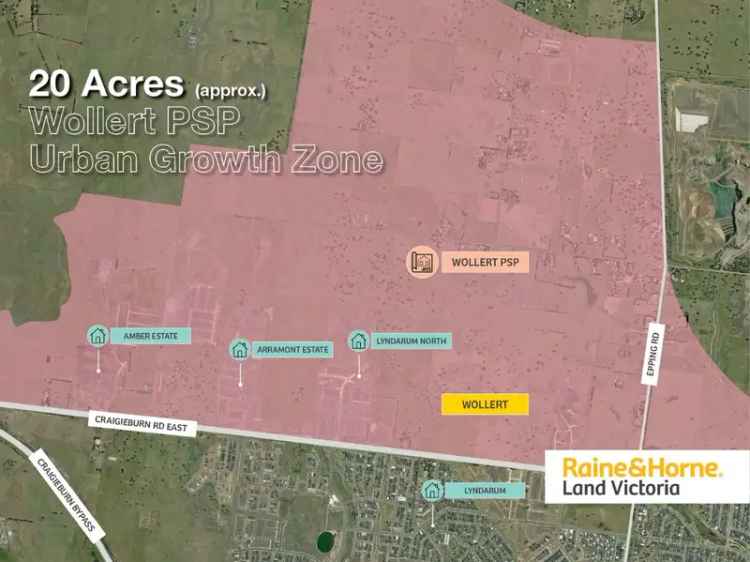 Exceptional 20 Acres Land for Sale in Wollert Victoria