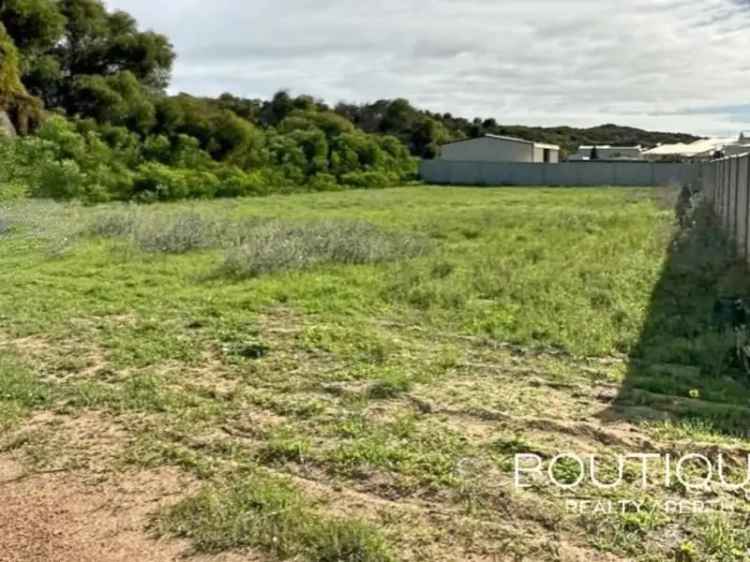 Dongara Seaside Block 825m² - Build Your Dream Home