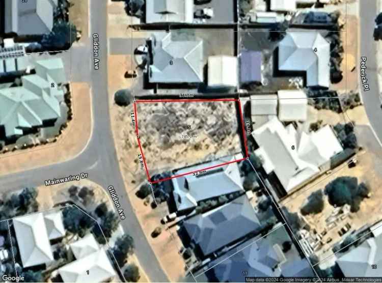 Vacant Land (Residential) For Sale - 5 Gliddon Avenue, Kalbarri WA 6536