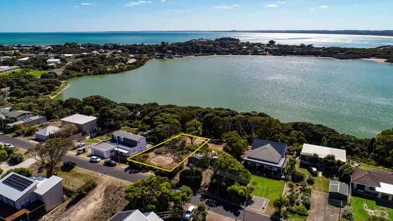 North Facing Waterfront Land with Lake Views in Robe