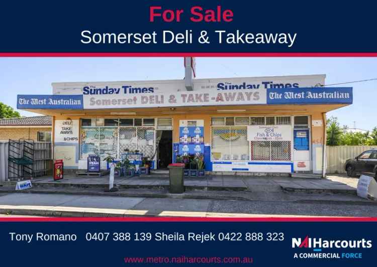 SOMERSET DELI & COMMERCIAL PROPERTY FOR SALE