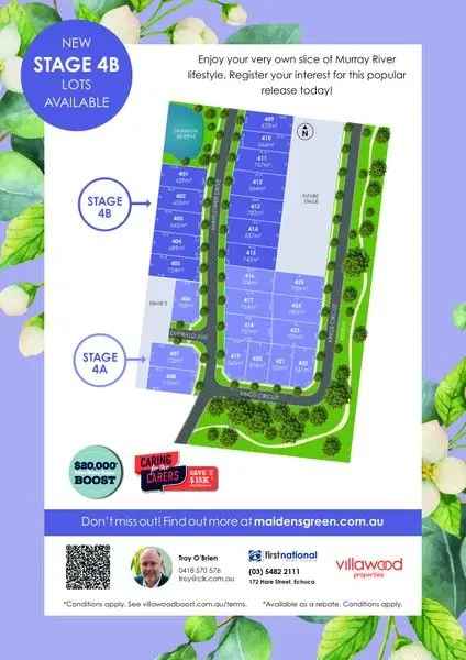 Titled 689sqm lot in Maidens Green