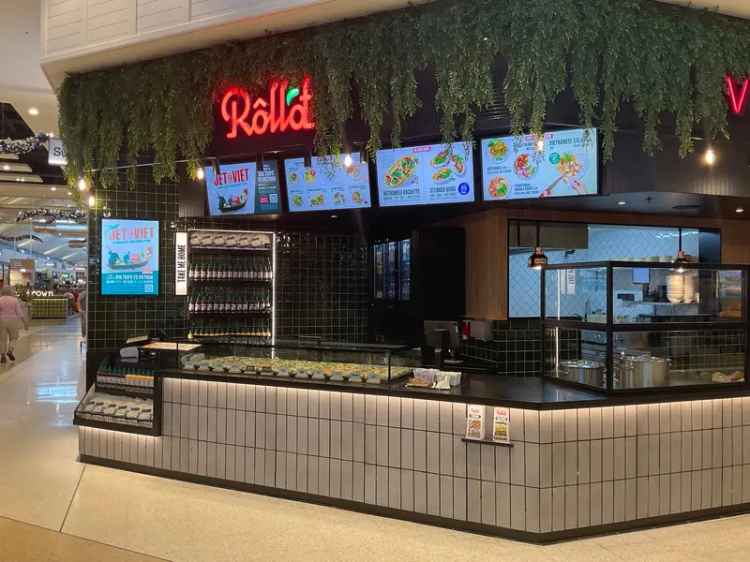 Own a Roll'd Vietnamese Food Franchise at Bateau Bay Square!