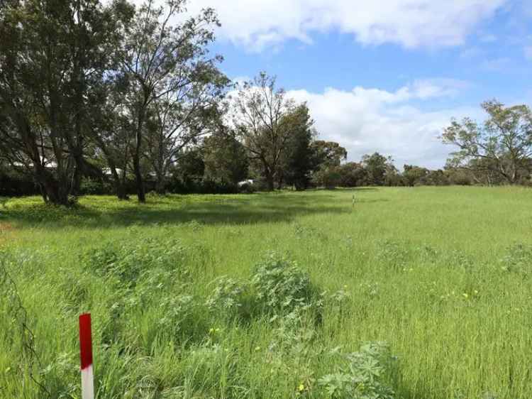 Riverfront Home Site in Northam with Stunning Views