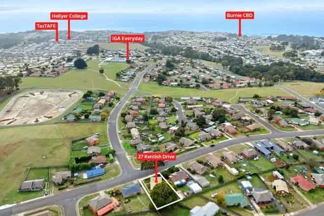 House For Sale , 27, Kentish Drive, Burnie, Tasmania