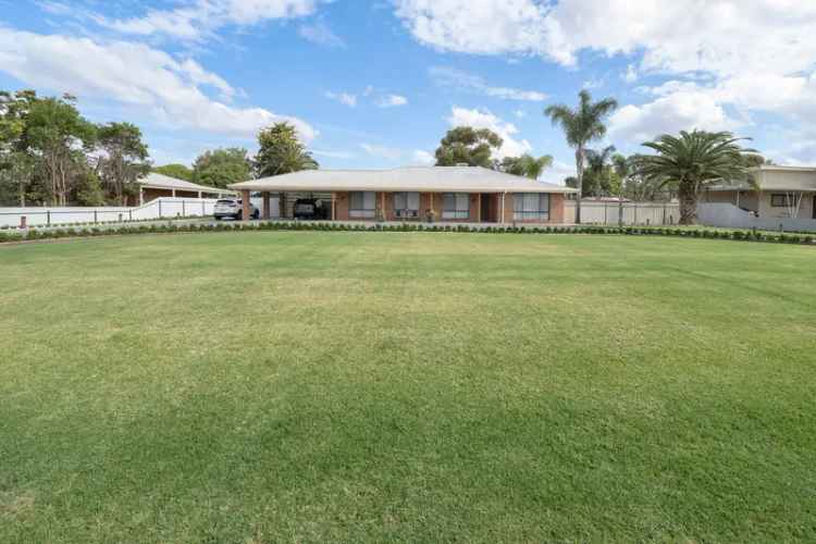 Stunning Brick Veneer Family Home with Acreage in Swan Hill