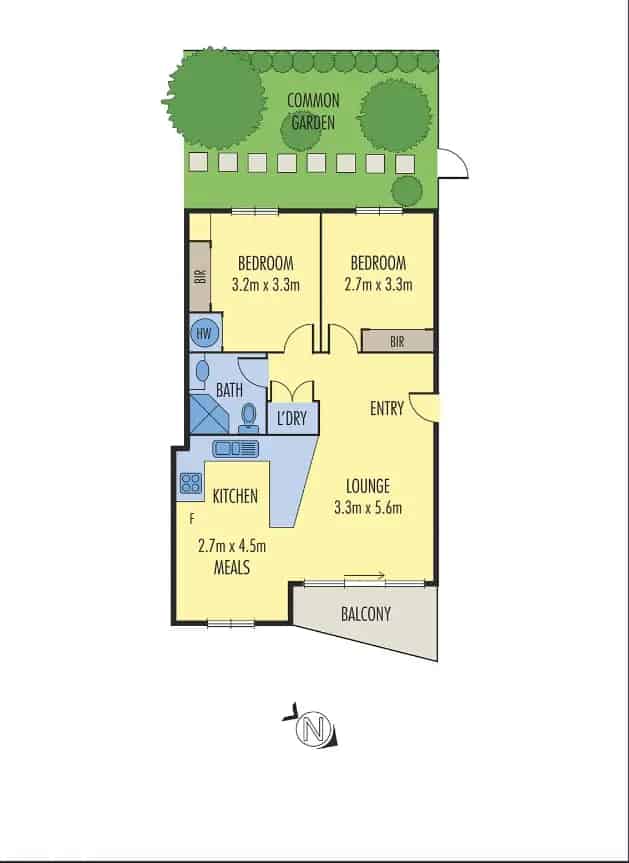 2 rooms apartment of 168 m² in Melbourne