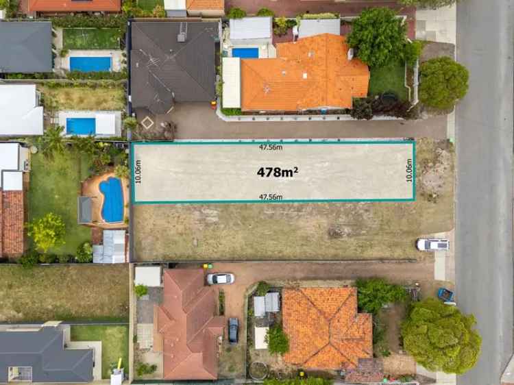 Land For Sale in City of Bayswater, Western Australia