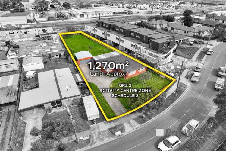 PRIME DEVELOPMENT OPPORTUNITY LOCATED IN GRZ 2 ACTIVITY CENTRE ZONE!