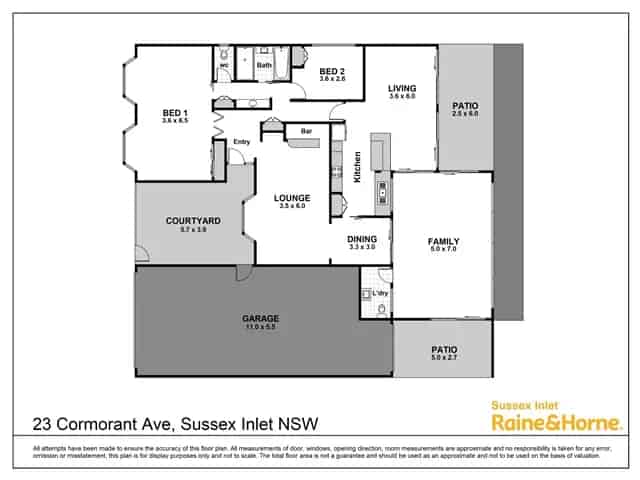 Buy Home Waterfront 2 Bedroom Sussex Inlet Large Garage