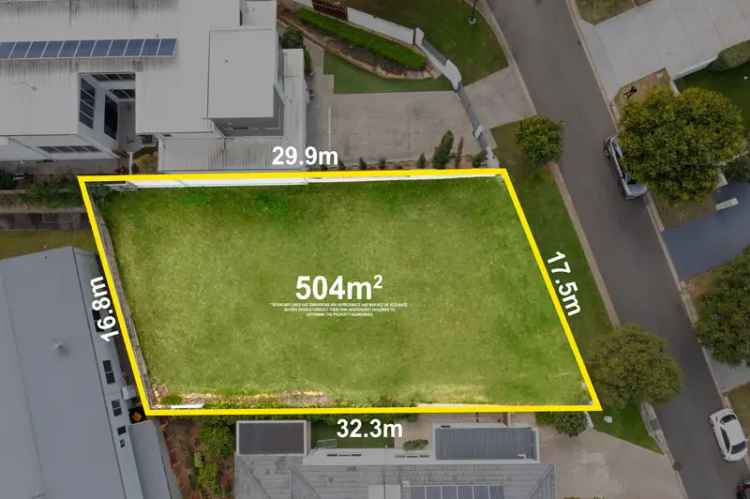 Rare 504sqm Vacant land in Carindale