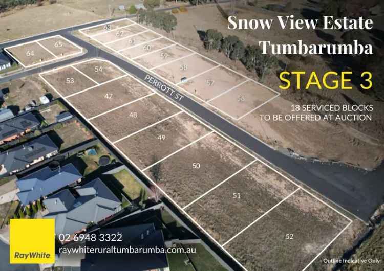 Buy Land Lot in Tumbarumba with Dual Access and Scenic Views