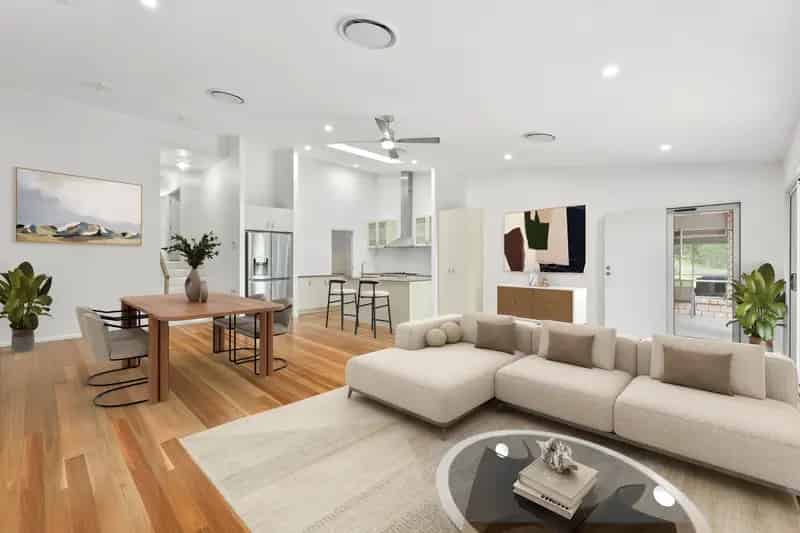 Serene, Modern Dual Living Acreage Home