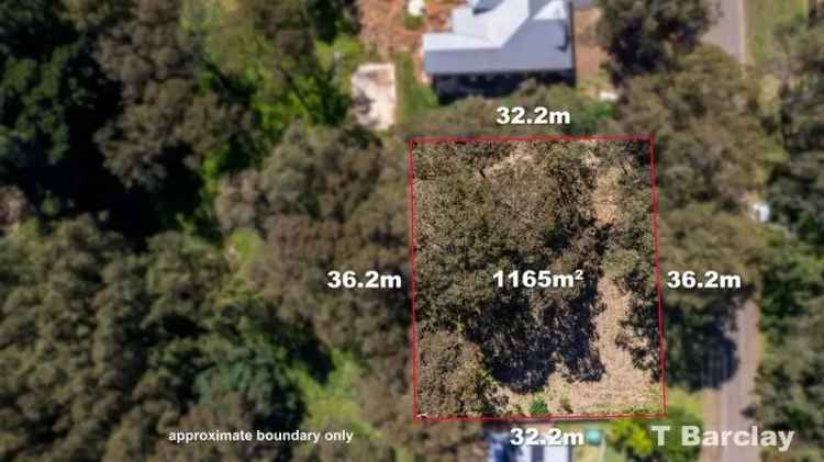 Huge 1165m2, Surveyed, Conservation Land Outlook