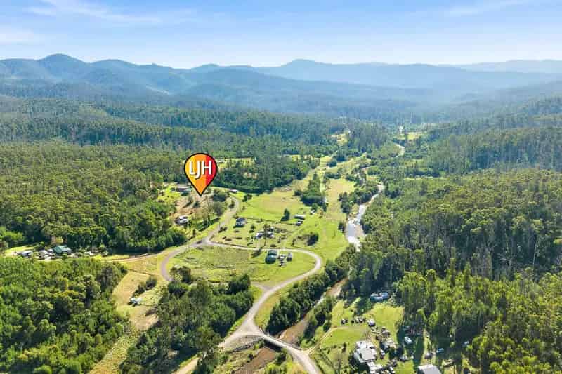 Buy land in Nerrigundah with stunning views and residential potential
