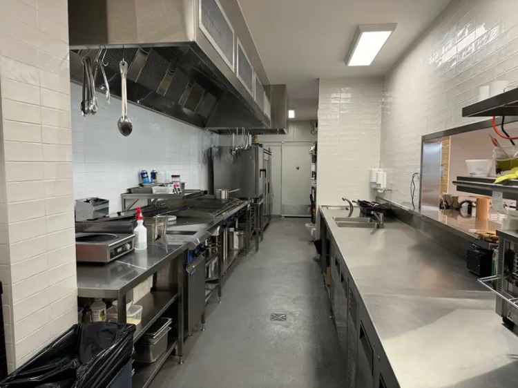 Modern Industrial Cafe For Sale High Visibility Excellent Business Potential