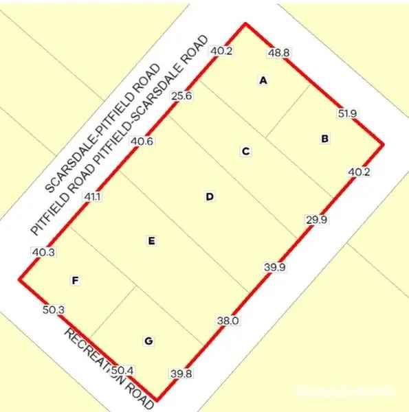 6 TOWNSHIP ZONED BLOCKS