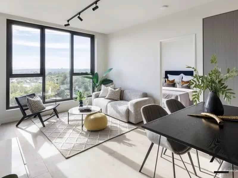 Modern one bedroom apartment for sale in Alphington with stunning views