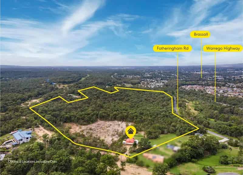 65 Acres On The Door Step Of Ipswich Suburbia & Pine Mountain