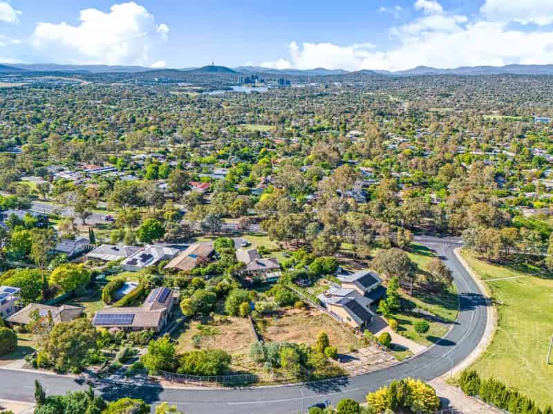 Buy land block in Belconnen with panoramic views and family friendly