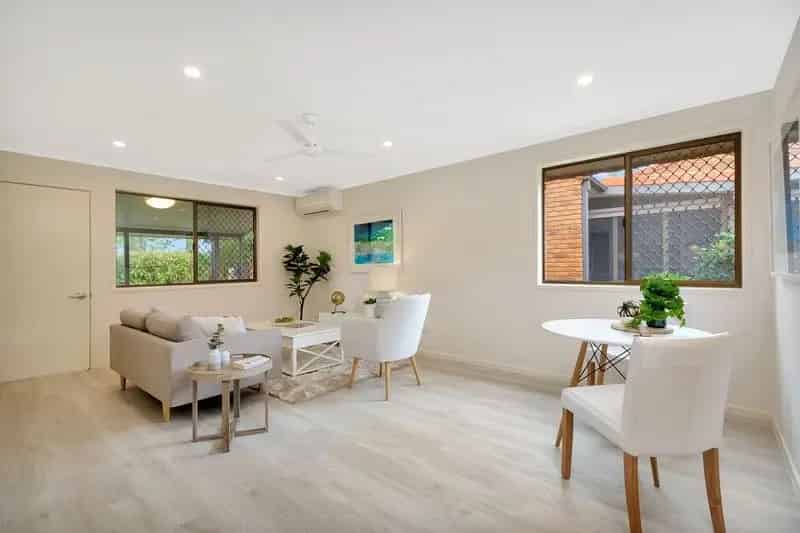 One-bedroom villa surrounded by lush gardens
