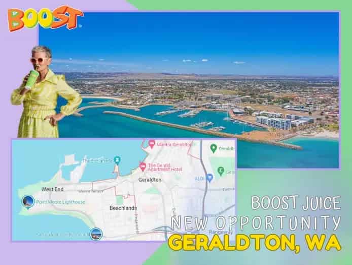 Expressions of Interest for Boost Juice Franchise in Geraldton WA