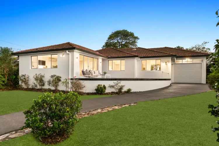 Family Home in Beecroft - Modern Ease and Timeless Character