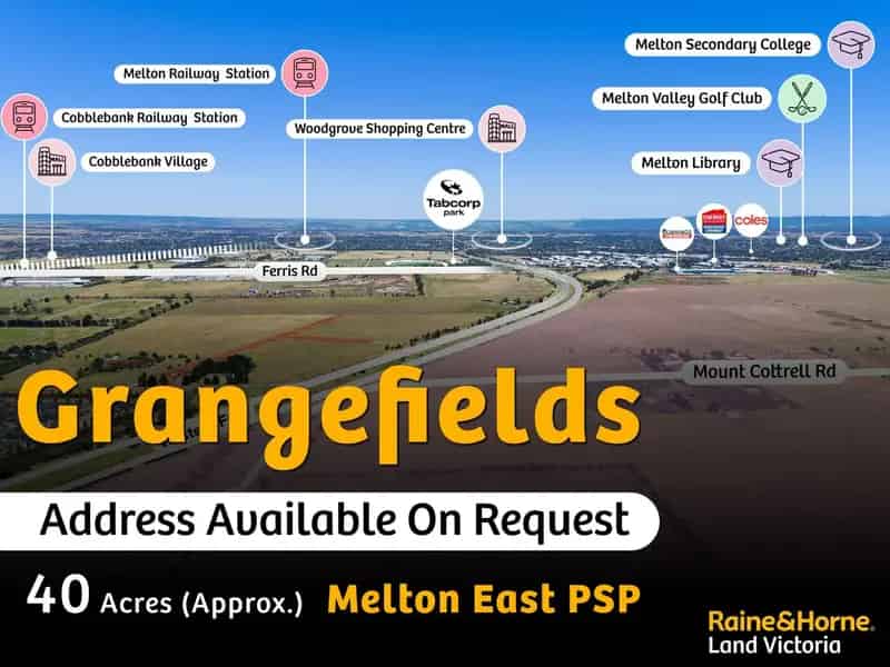 Buy Land 40 Acres in Melton East with Shopping Centre Access