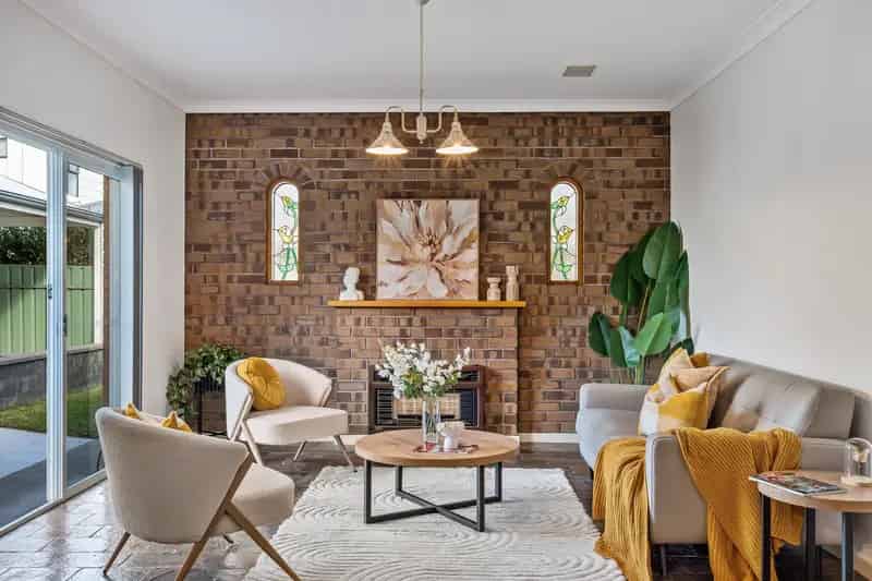 Mid-Century Charm Makes Way for Modern Feature & Family Function.