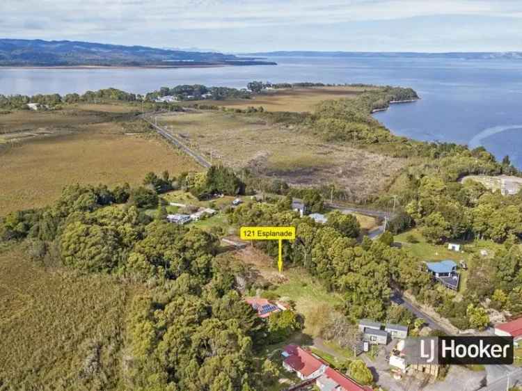 Buy Land in Strahan with Stunning Harbour Views and Easy Build