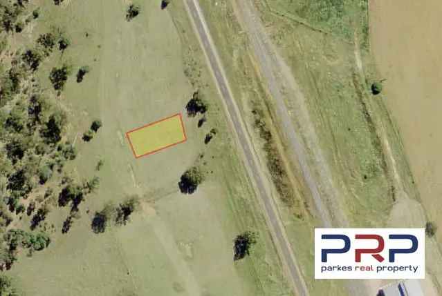 Buy Land in East Parkes with Expansive Views Ready to Build