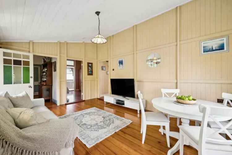 Buy Queenslander in Cannon Hill with Renovation Potential and Large Garden