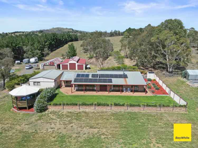 8.4HA Lifestyle Property with Brick Home & Multiple Sheds