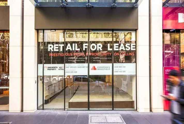 Melbourne Collins Street Retail Showroom - Luxury Space Available