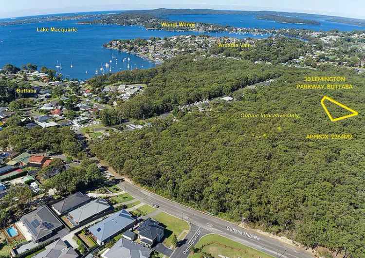 Affordable bushland block for sale near lakeside villages