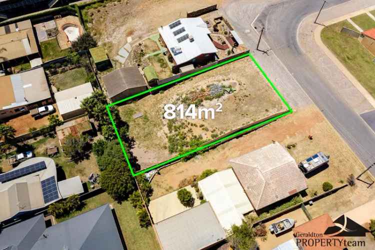 Vacant land for sale close to town with rear access