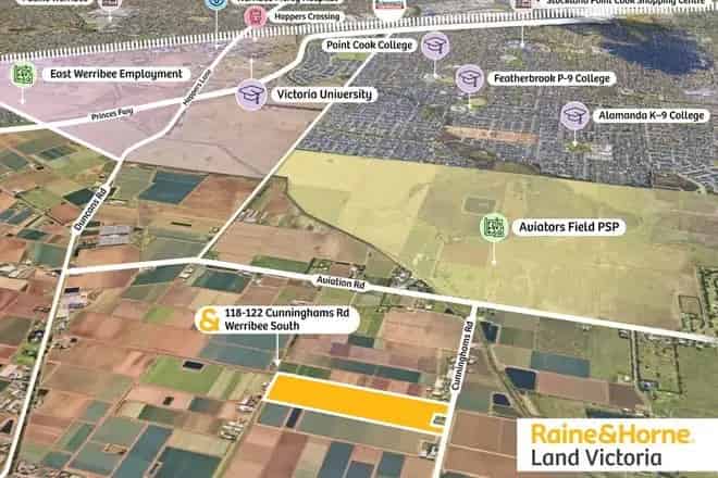 Land For Sale , 118-122, Cunninghams Road, Melbourne, Victoria