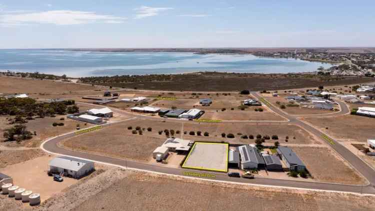 Buy Land in Streaky Bay with Stunning Ocean Views and Space for Building