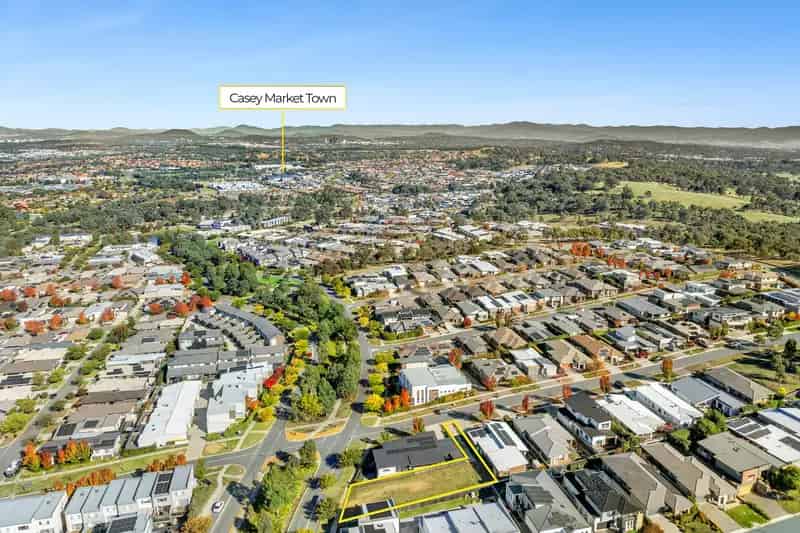 Buy Land in Casey with Elevated 665m2 Block and Tranquil Views