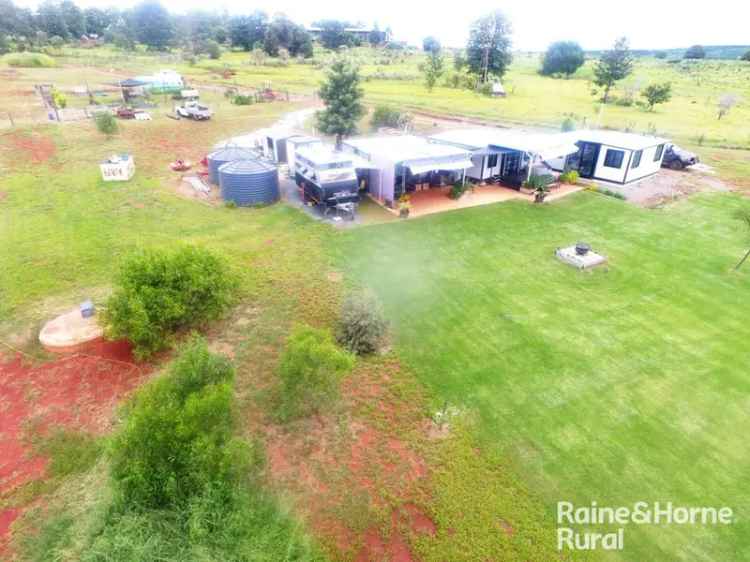 Buy lifestyle property in Nanango with two modular homes and stunning views