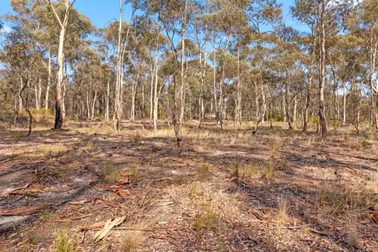 9.58 Acres Bendigo Bushland Build Invest Land