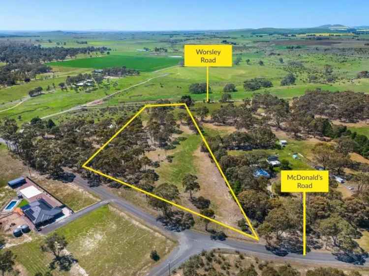 Buy Land in Clunes Picturesque Build Ready 4.13 Acres