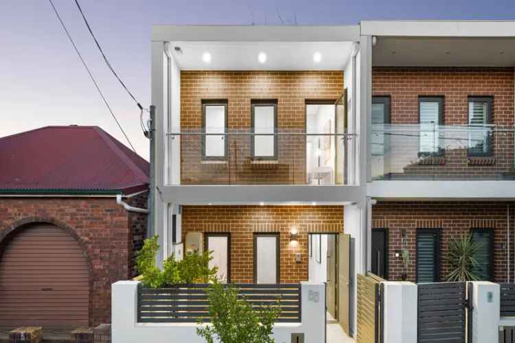 Designer terrace with a NE facing garden