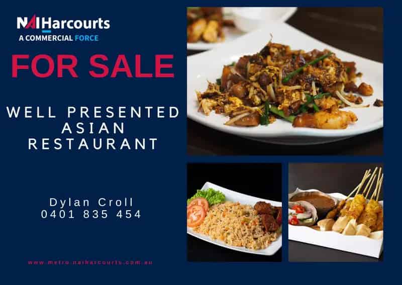 Buy Asian Restaurant in Merriwa with Established Customer Base
